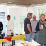 Zur Vorstellung ihrer renovierten Räume in der Ausbildungswerkstatt in der Wilhelm-Rieke-Bildungsstätte in Bünde hatte die Maler- und Lackiererinnung Herford zu einem Maler-Frühstück eingeladen.